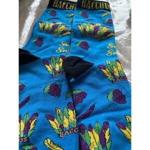 Bacchus 2025 Sock Super Sunday New Orleans Mardi Gras Krewe Favor